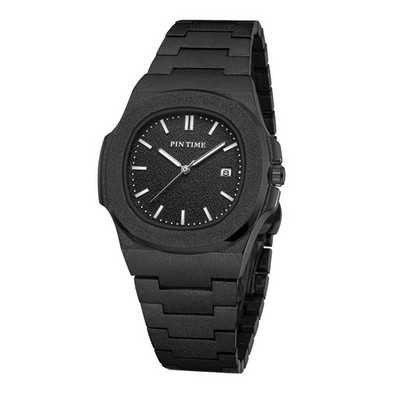 Legjobb márkájú férfi és női luxusóra, vízálló uniszex, acél szíjas, alkalmi kvarcóra