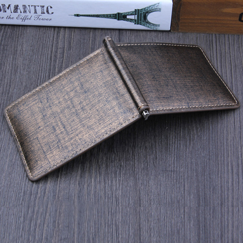 Modes Vīrieši Bifold Biznesa Ādas Maka ID Kredītkartes Turētājs Maks Kabatas Naudas Naudas Soma