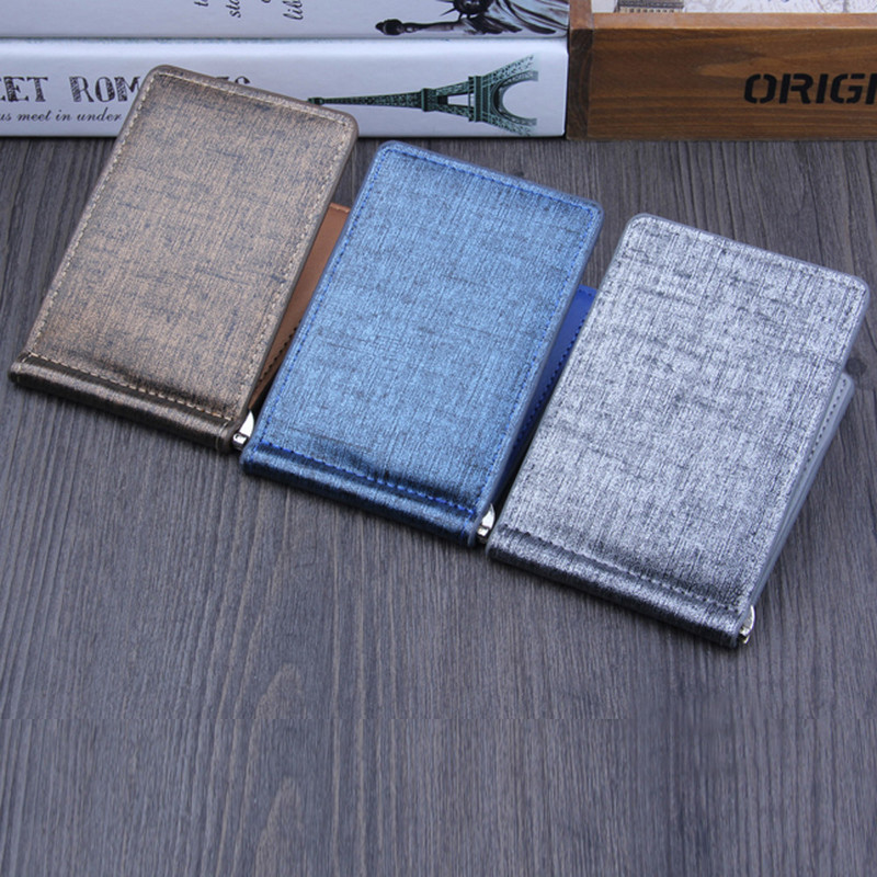 Modes Vīrieši Bifold Biznesa Ādas Maka ID Kredītkartes Turētājs Maks Kabatas Naudas Naudas Soma