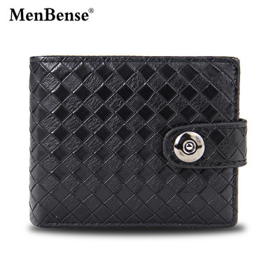 Új férfi pénztárcák prémium termék pénztárcák férfinak Rövid fekete pénztárca Portefeuille Homme Business