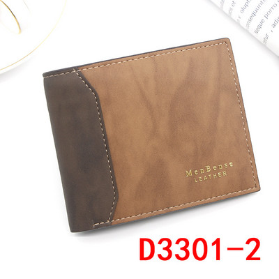 Új férfi pénztárcák prémium termék pénztárcák férfinak Rövid fekete pénztárca Portefeuille Homme Business