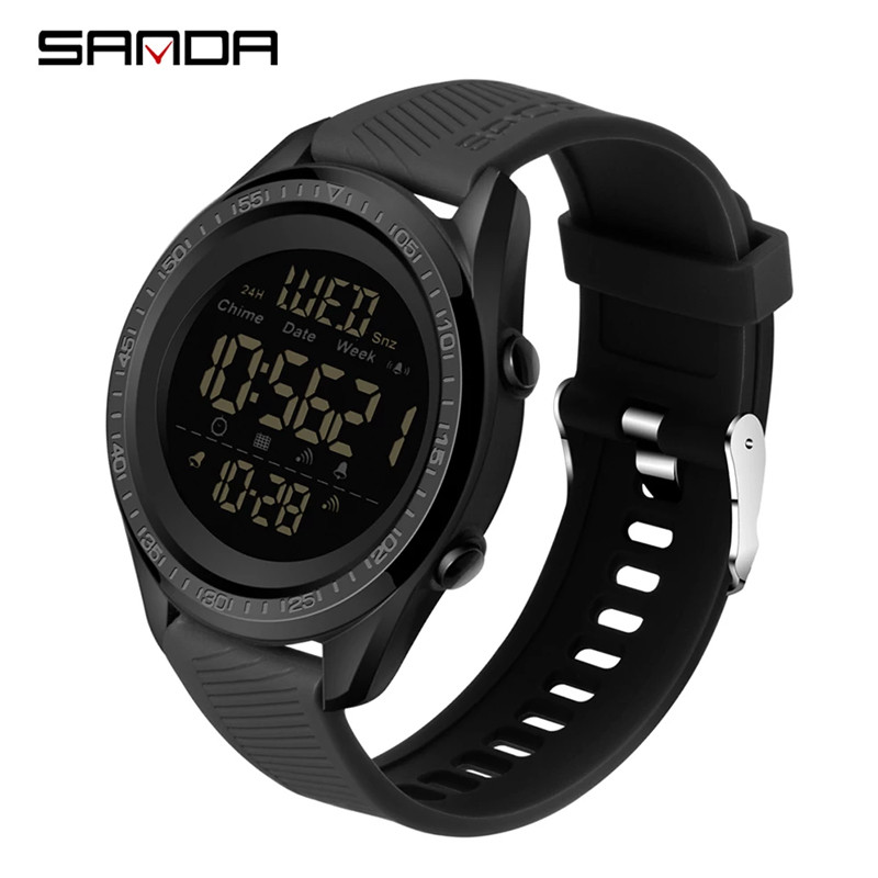 Meeste käekell Üliõhuke digitaalne spordikell 50M veekindel, vastupidav ja moodne randmekell meestele, naistele