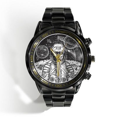 Új luxus naptáros férfi karóra fekete-fehér horror horror koponya karóra kvarc naptáras sportóra