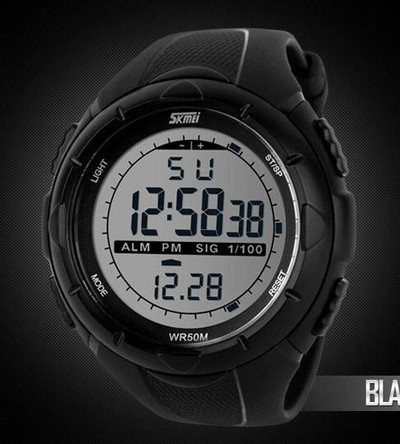 Skmei Brand Vīriešu LED digitālais militārais pulkstenis, 50 M niršanas peldkleita, sporta pulksteņi, modes āra rokas pulksteņi
