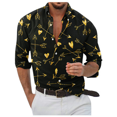 Férfi társasági ing egysoros blúzok egyszínű férfi alkalmi ing gombos férfi ruházat Ropa Para Hombres