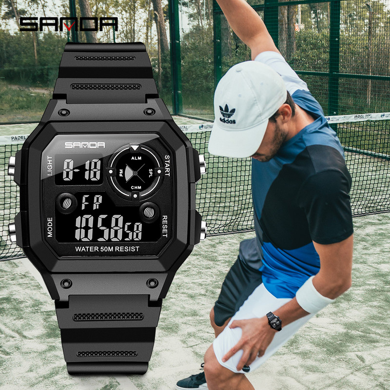 Ανδρικά Αθλητικά Ρολόγια Fashion G Style Ανδρικό Αδιάβροχο Ψηφιακό ρολόι LED Ανδρικό Στρατιωτικό Ρολόι Relogio Masculino