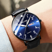 2022 Νέα Ανδρικά Ρολόγια Κορυφαίας Επωνυμίας Ανδρικό Ρολόι Δερμάτινο Αδιάβροχο Εβδομάδα Επαγγελματικά Ανδρικά Ρολόγια Ρολόγια Ρολόγια Χεριού Relogio Masculino