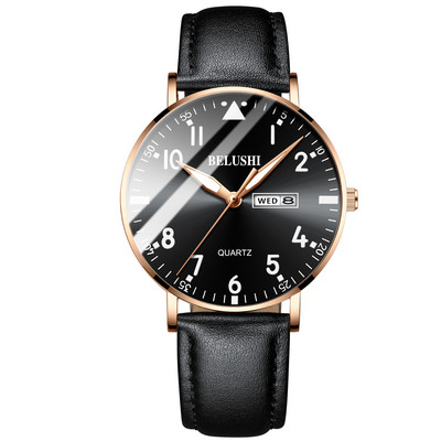 2022 Νέα Ανδρικά Ρολόγια Κορυφαίας Επωνυμίας Ανδρικό Ρολόι Δερμάτινο Αδιάβροχο Εβδομάδα Επαγγελματικά Ανδρικά Ρολόγια Ρολόγια Ρολόγια Χεριού Relogio Masculino