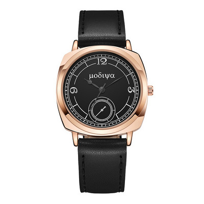 MODIYA tippkvaliteetne Square Retro käekell meestele PU-nahast rihmaga meeste käekell Kell Kellad vaba aja spordile ehted kingitus