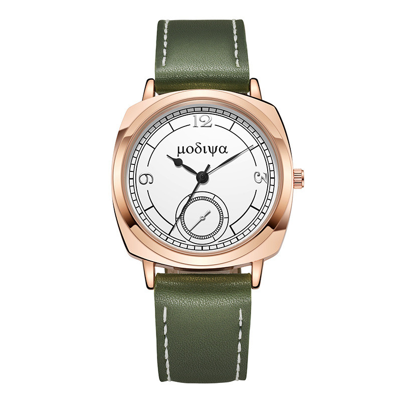 MODIYA tippkvaliteetne Square Retro käekell meestele PU-nahast rihmaga meeste käekell Kell Kellad vaba aja spordile ehted kingitus