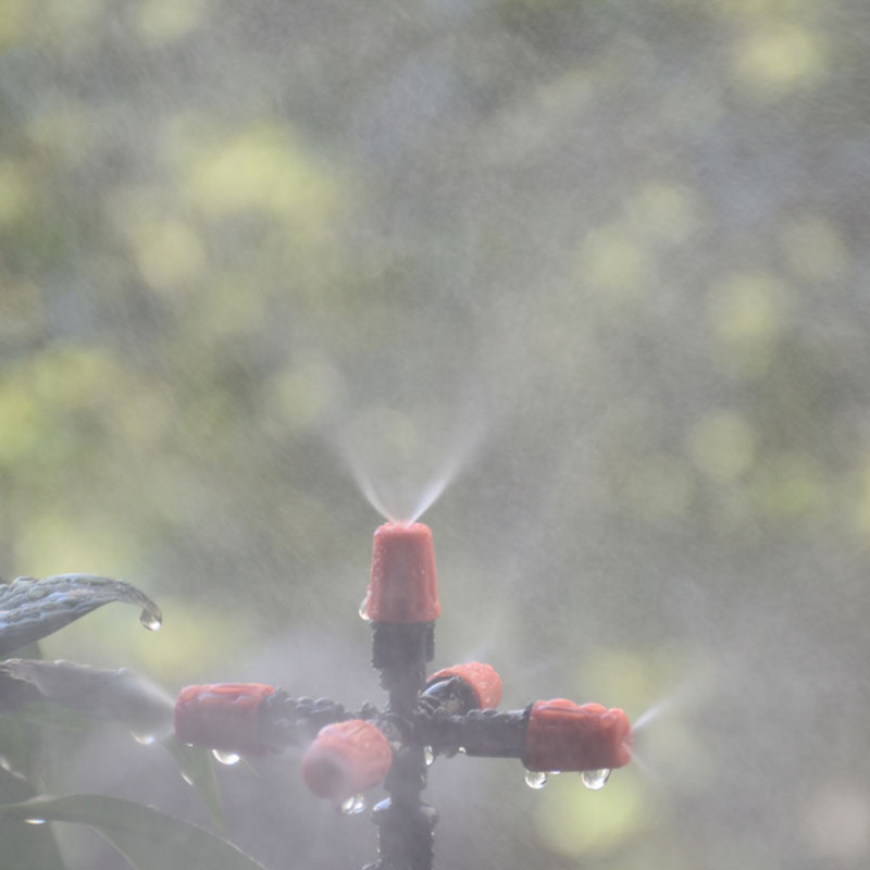 1/2" miglas smidzinātājs, 5 virzienu miglas smidzinātājs, regulējams miglas miglas ūdens 1 komplekts, automātisks ziedu laistīšanas dārza izsmidzinātājs