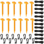 Vaiad ja kinnitused, plastist vaiad, konksuga naelad, asendushoov Halloweeni jõulupühade kaunistamise tarvikud