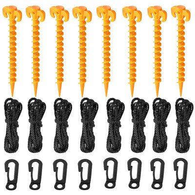 Vaiad ja kinnitused, plastist vaiad, konksuga naelad, asendushoov Halloweeni jõulupühade kaunistamise tarvikud