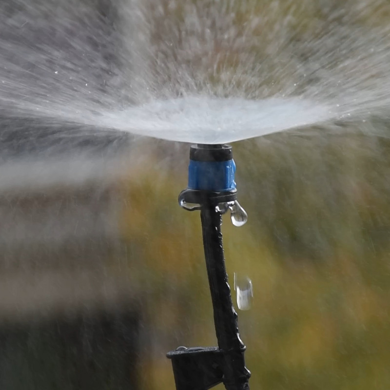 20 KOM. Prilagodljive sveobuhvatne raspršujuće prskalice za prskanje od 360 stupnjeva za zalijevanje Kapaljka za kućni vrt, poljoprivredni alat za navodnjavanje