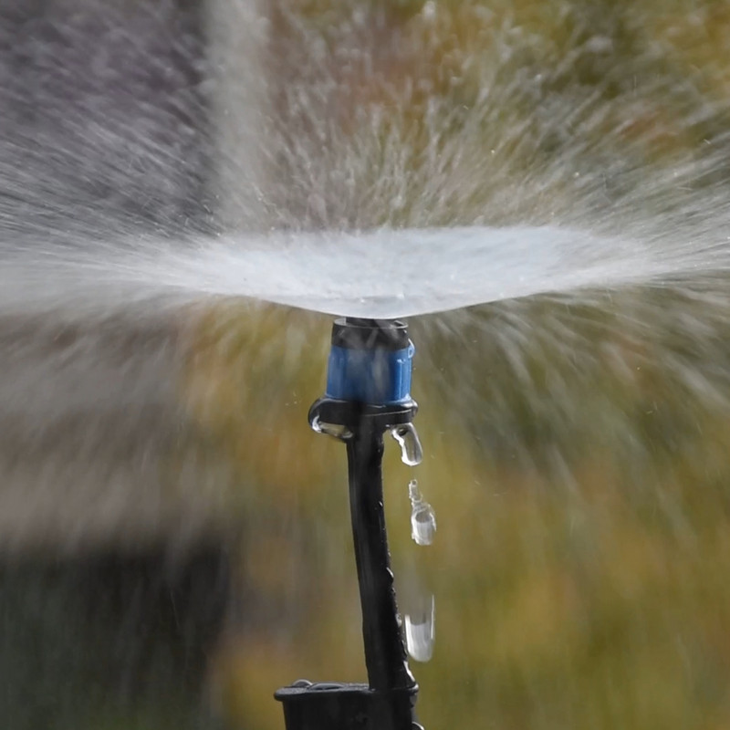 20 KOM. Prilagodljive sveobuhvatne raspršujuće prskalice za prskanje od 360 stupnjeva za zalijevanje Kapaljka za kućni vrt, poljoprivredni alat za navodnjavanje