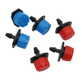 25 komada podesivih kapaljki za navodnjavanje Vrtni mikro sustav za navodnjavanje kap po kap, raspršivači s 8 rupa, emiter, mlaznica za zalijevanje na balkonu, dvorištu