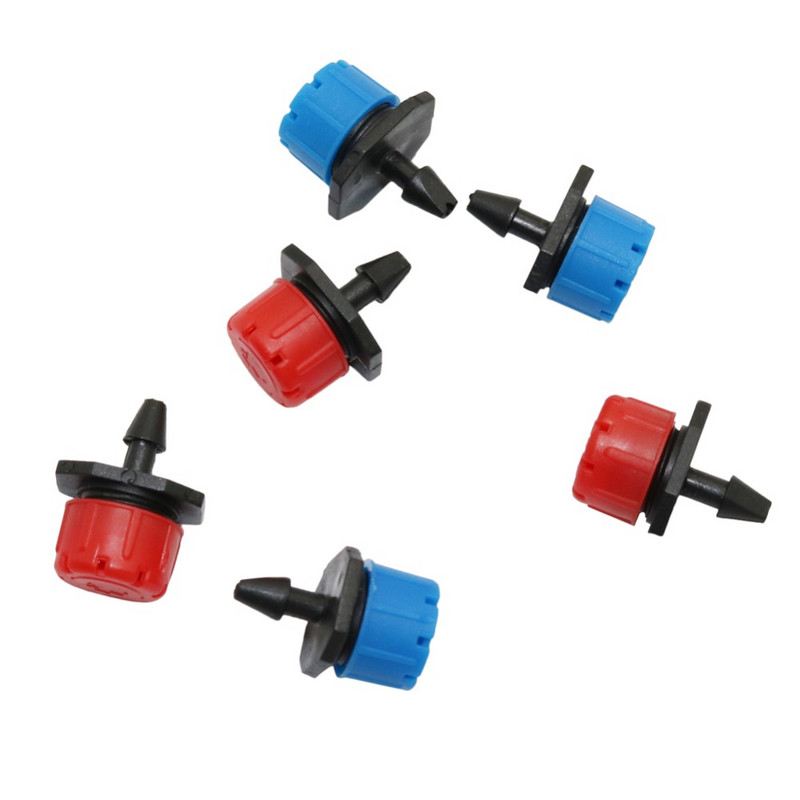 25 komada podesivih kapaljki za navodnjavanje Vrtni mikro sustav za navodnjavanje kap po kap, raspršivači s 8 rupa, emiter, mlaznica za zalijevanje na balkonu, dvorištu