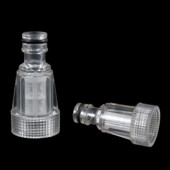 1 pc 3/4 collu dārza ūdens ātrie savienotāji, automašīnu mazgāšanas mašīna, universāls nipelis filtra sūknis, caurspīdīgs ekrāns