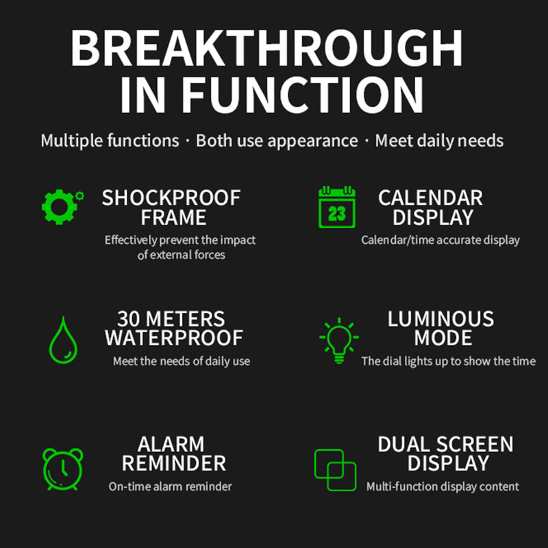 SHIYUNME vyriškas kamufliažas karinis laikrodis vandeniui atsparus kompasas chronografas elektroninis lauko sporto laikrodis vyriškas Relogios Masculino