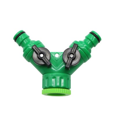 Navodnjavanje vrta Razdjelnik vode u obliku slova Y 1/2" 3/4" ženski navoj 2-smjerni ventil za vodu Sustav za navodnjavanje Prekidač za kontrolu vode