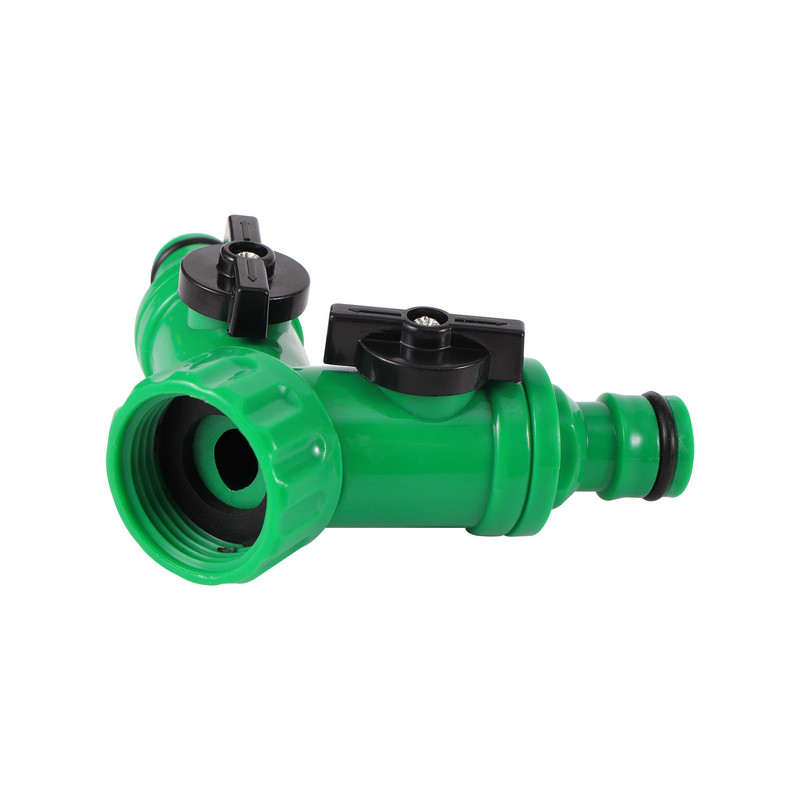 Navodnjavanje vrta Razdjelnik vode u obliku slova Y 1/2" 3/4" ženski navoj 2-smjerni ventil za vodu Sustav za navodnjavanje Prekidač za kontrolu vode