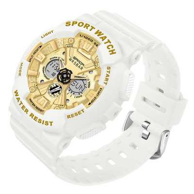 SANDA āra vīriešu sporta pulkstenis saules silikona siksnas rokas pulkstenis vīriešu hronogrāfa signalizācija 5 bāru ūdensizturīgs digitālais pulkstenis reloj hombre