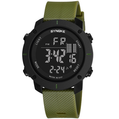 SYNOKE meeste spordikellad sõjaväe 50M veekindel vabaaja käekell, meeste kell kronograaf, meeste digitaalkell Relogio Masculino