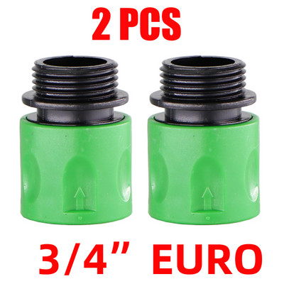 Greitos jungties nipelis EURO USA 3/4 colio vyriškos srieginės žarnos vamzdžio adapteris, skirtas sodo vamzdžių lašelinio laistymo laistymo sistemai