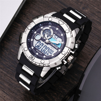 Stryve 8001 Αδιάβροχα ρολόγια χειρός για άντρες καυτές πωλήσεις διπλής κίνησης relojes ανδρικά ρολόγια ανδρικής σχεδίασης μόδας πολυτελή
