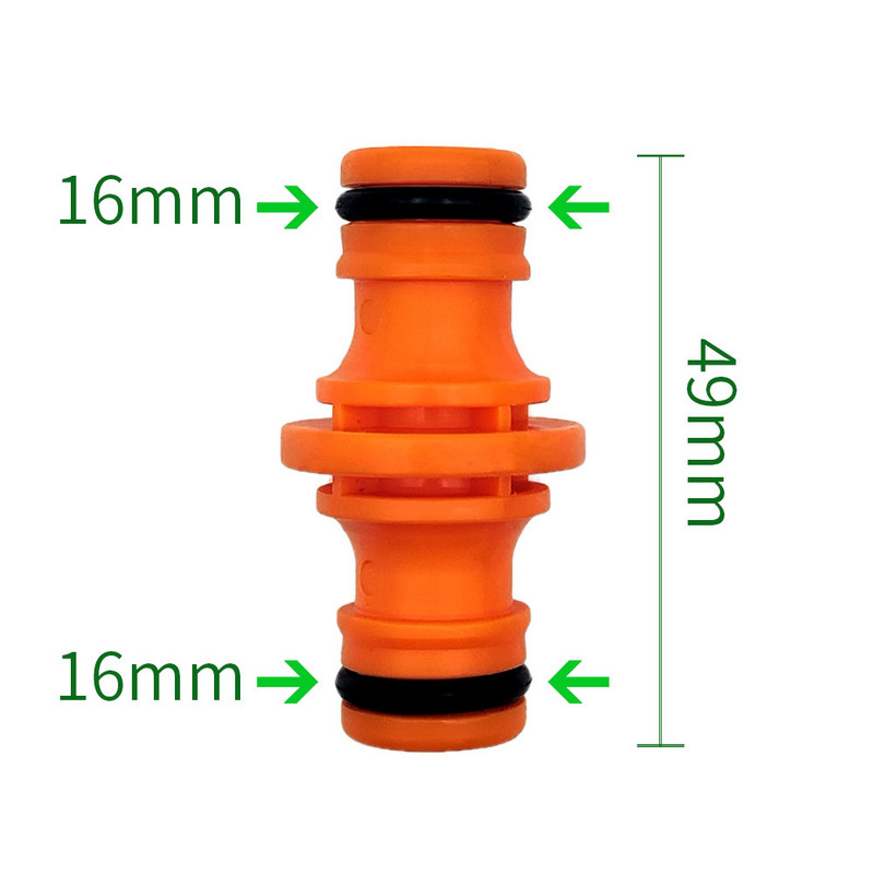 5PCS Spojnica za popravak stolarije 1/2'' vrtno crijevo Cijev za navodnjavanje Brzi sustav za navodnjavanje kap po kap za staklenik
