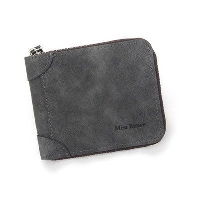 maks vīriešiem Naudas soma Vienkrāsains Ādas Biznesa Īss Maks Slavens Vintage billetera hombre Vīriešu Walltes kabatas somiņa