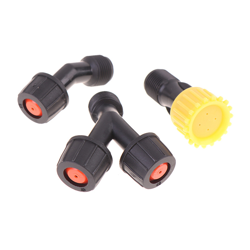 Permetezőfúvóka hegyek 6 típusú többfunkciós, állítható szórófúvókák a háti permetező cseréjéhez Farm vízszivattyú gyümölcsös fúvóka