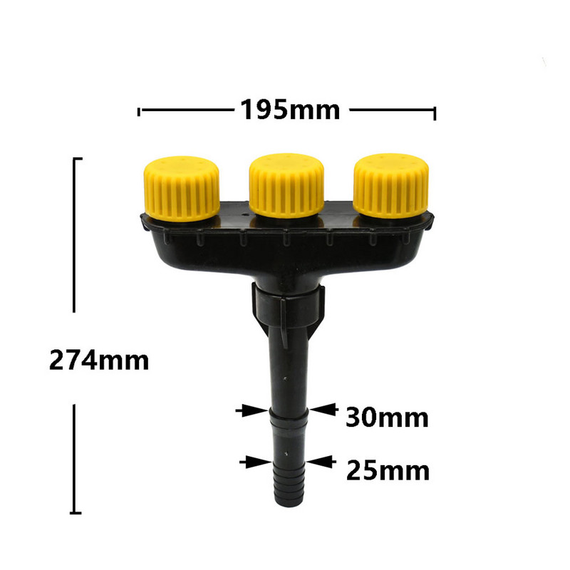3/4/5/6 caurumu dārza zāliena šļūtenes smidzinātāji smidzinātāju sprauslas Dārza apūdeņošana laistīšana saimniecības ūdens smidzinātāji sprauslas 1" 1,2" šļūtenei