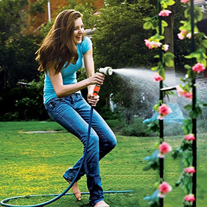 6 τμχ ABS Garden Quick Hose Connector 1/2" Ακραίος διπλός αρσενικός σύνδεσμος συνδέσμου λάστιχου για ακροφύσιο ψεκασμού πιστολιού νερού σωλήνα σωλήνα σωλήνα