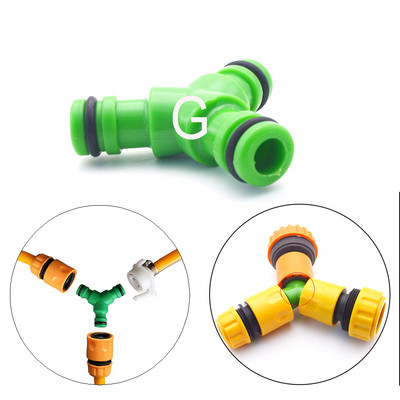 PVC dodaci za vrtlarstvo Vanjski 3/4 Automobilski vrtni crijevo Adapter za priključak za brzo spajanje Cijevni priključak za popravak Priključak za cijevi 1/2