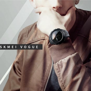 SKMEI Solar Power Outdoor Sports Watches Men Shock Digital Watch Chrono 50M Водоустойчиви ръчни часовници Relogio Masculino