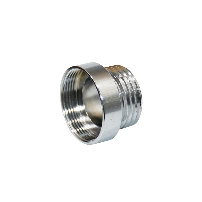 Messingist hõbedane veekraani liitmik 1/2" kuni M16 M18 M20 M22 M24 M28 keermega ühendus vasest liitmikud köögi ja vannitoa jaoks