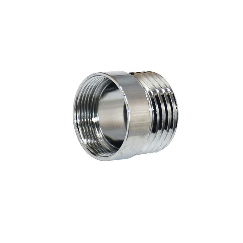 Messingist hõbedane veekraani liitmik 1/2" kuni M16 M18 M20 M22 M24 M28 keermega ühendus vasest liitmikud köögi ja vannitoa jaoks