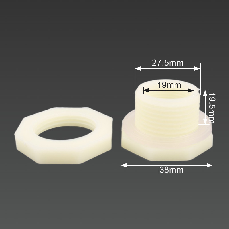 1 set ABS 1/2 inča do 6,4~20 mm koljenasti priključak za spremnik za vodu, spoj cijevi za navodnjavanje za akvarij, vrt, Adapter za vodu od 90 stupnjeva