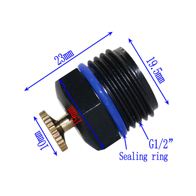 8kom G1 / 2" raspršivač rashladna mlaznica centrifugalna raspršivač vrt rashladni sustav prskalica mikro mlaznica podesivi ovlaživač zraka