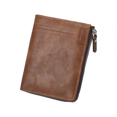 Meeste rahakott Mugav suure mahutavusega meeste rahakott kunstnahast kõik sobivad meeste rahakott Klassikaline praktiline mitme kaardi pesa rahakott