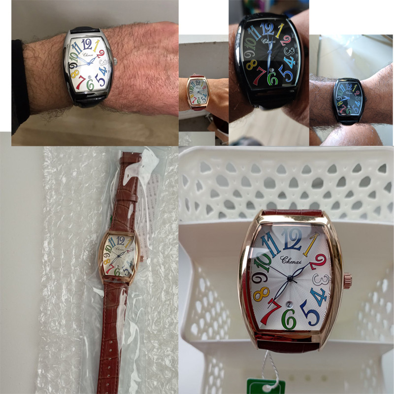 2022-es új CHENXI karórák férfi divatos, nagy, négyzet alakú számlappal rendelkező bőr karóra férfiaknak, vízálló órák, üzleti alkalmi férfi kvarcóra