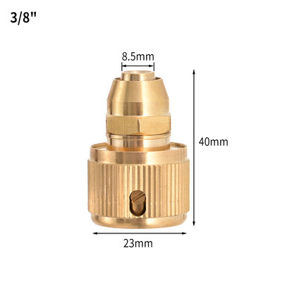 1/2" 3/4" navojna brza spojnica Mesingani adapter Priključak za navodnjavanje vrta Priključci bakrenog crijeva za kapanje Sustav za navodnjavanje vrta