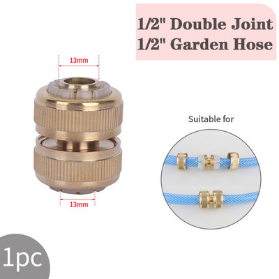 1/2" 3/4" navojna brza spojnica Mesingani adapter Priključak za navodnjavanje vrta Priključci bakrenog crijeva za kapanje Sustav za navodnjavanje vrta