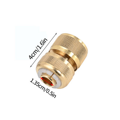 1/2" 3/4" navojna brza spojnica Mesingani adapter Priključak za navodnjavanje vrta Priključci bakrenog crijeva za kapanje Sustav za navodnjavanje vrta