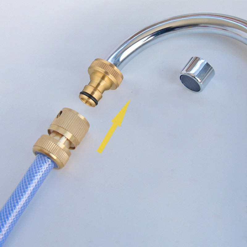 1/2" 3/4" navojna brza spojnica Mesingani adapter Priključak za navodnjavanje vrta Priključci bakrenog crijeva za kapanje Sustav za navodnjavanje vrta