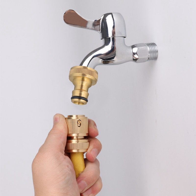 1/2" 3/4" navojna brza spojnica Mesingani adapter Priključak za navodnjavanje vrta Priključci bakrenog crijeva za kapanje Sustav za navodnjavanje vrta