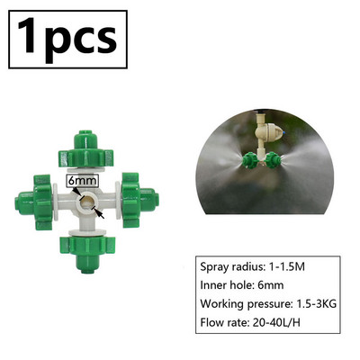 Sodo šiltnamio rūko purkštuvas Pakabinamas nuo lašėjimo rasojimo purkštukas Purškimo laistymo sistema Drėkinimas Aušinimas Dulkių šalinimas