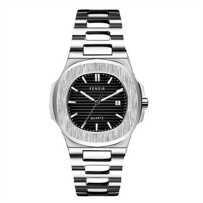 Vīriešu unikāls luksusa zīmols sporta kalendāra pulksteņi vīriešiem neparasts jaunums kvarca tērauda pulkstenis vīriešiem rokas pulkstenis Relogio Masculino