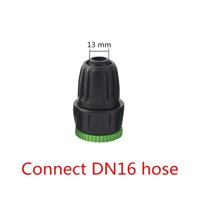 Dārza apūdeņošanas sistēma 1/2" līdz 3/4" sieviešu Eiropas standarta vītnes bloķēšanas savienotājs DN16 caurule 8/11 mm 4/7 mm šļūteņu sadalītāji